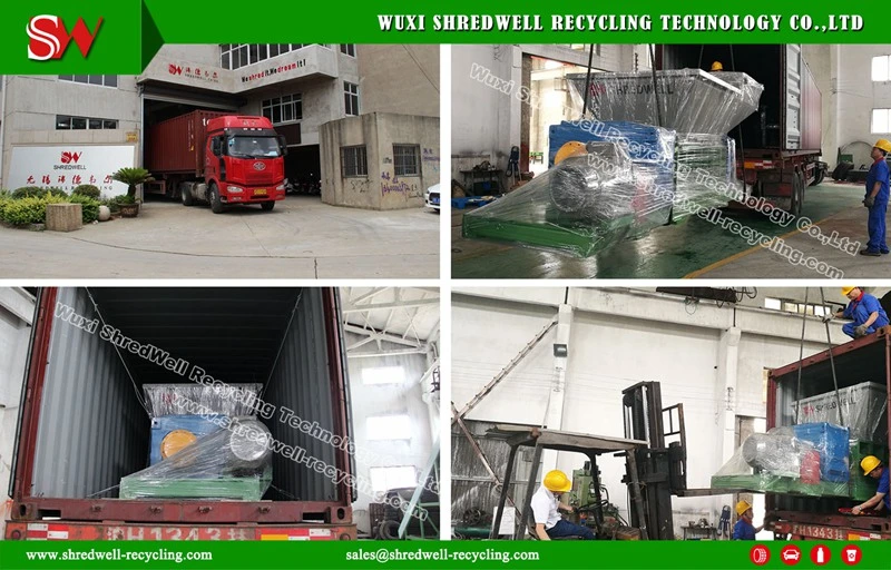 90kw Waste/Used/Scrap Tire Recycling Machine for Making Rubber Granules