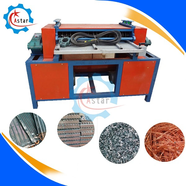 Waste Recycle Machine Radiator Aluminum Stripper Separator Machine