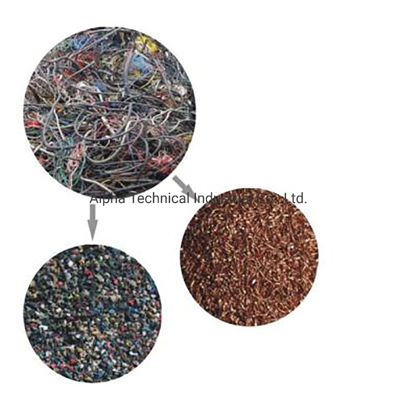 Automatic Granulator Copper Machine /Copper Wire Cable Recycling Granulator Machine