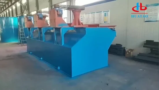 Die Huatao-Mineralverarbeitungsmaschine kann individuell angepasst werden. Anlagenbergbau-Schwimmaufbereitungsabscheider