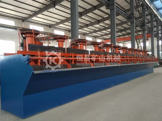 Hengchang Gold Kupfer Eisen Blei und Zink Nickel Aluminium Mineral Flotation Maschine Flotation Separator für Silberverarbeitungsanlage